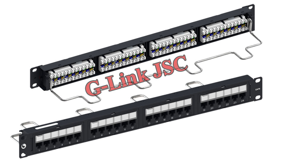 Patch panel 24Port Cat6 Commscope