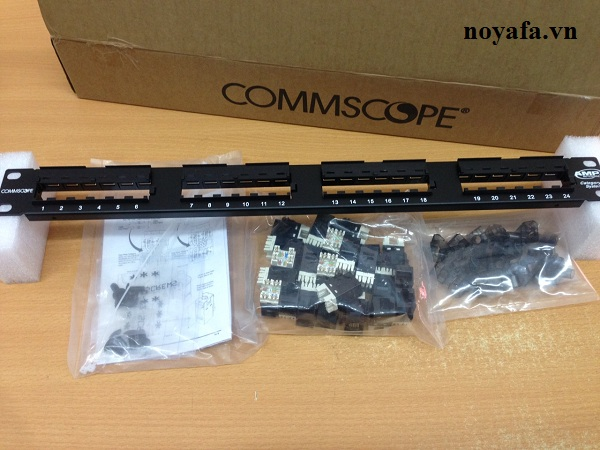 Patch panel 24Port Cat6 Commscope