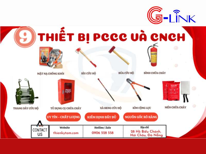 9 loại thiết bị phòng cháy chữa cháy gia đình 