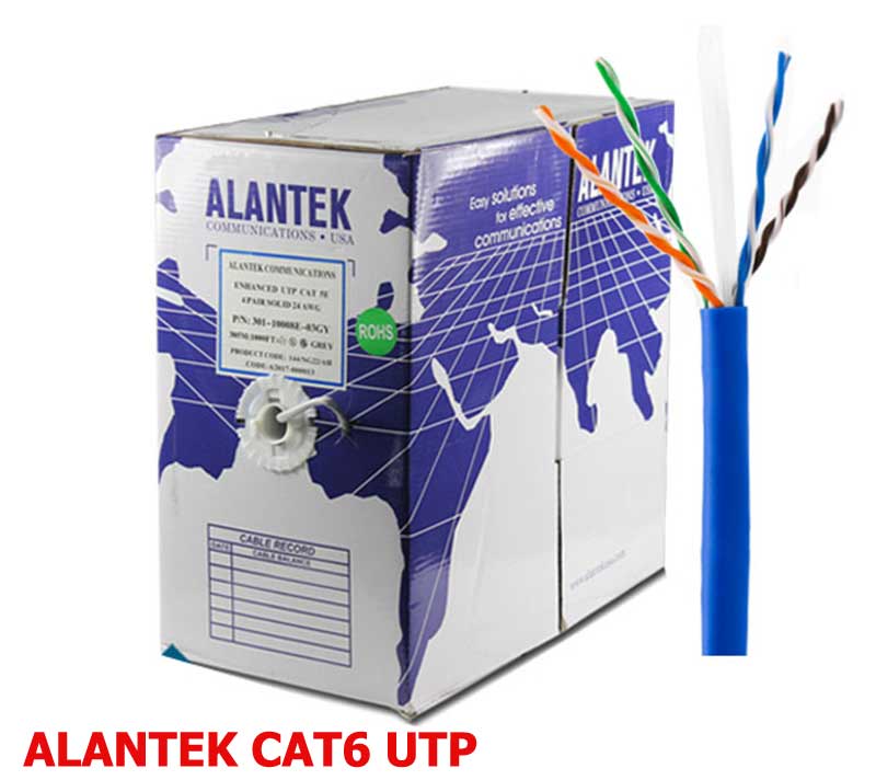 Cáp mạng Alantek Cat6 UTP