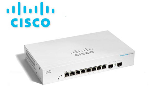 Thiết bị chuyển mạch CISCO CBS220 8-port PS 2x1G SFP