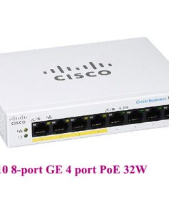 Thiết bị chuyển mạch CISCO CBS110 8-port GE, 4 port PoE 32W