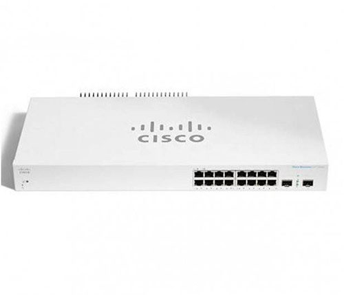 Switch CISCO CBS220 16-port GE 2x1G SFP PN: CBS220-16T-2G-EU