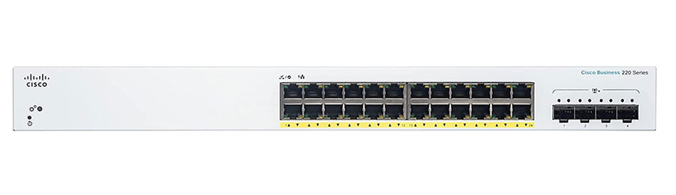 Thiết bị chuyển mạch CISCO 24-port GE Full PoE 382W 4x10G SFP+