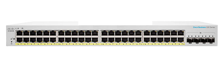 Thiết bị chuyển mạch CISCO CBS220-48FP-4X-EU