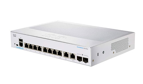 Thiết bị nhảy mạch Cisco CBS250-8T-D-EU