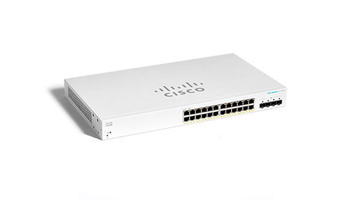 Switch Cisco CBS220 24 Ports 1GE PoE 195W