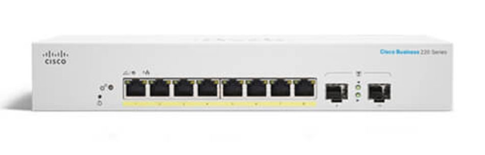 Switch CISCO CBS220-8P-E-2G-EU