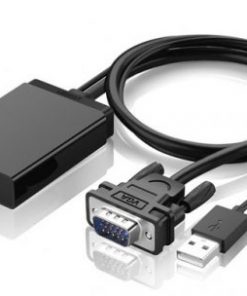 Cáp chuyển đổi VGA sang HDMI + Audio