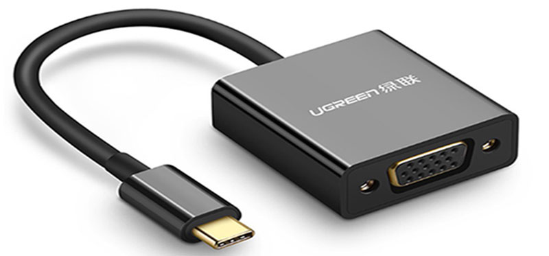 Bộ chuyển USB Type-C sang VGA Ugreen PN: 20586