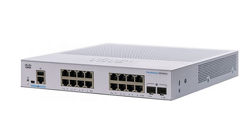 Thiết bị chuyển mạch CISCO CBS250 16-port GE, 2x1G SFP