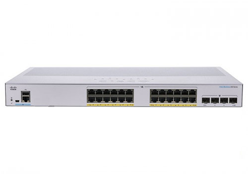 Thiết bị chuyển mạch CISCO CBS250 24-port GE POE+ 100W 4x1G SFP