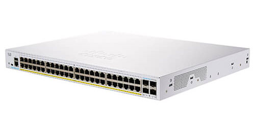 Thiết bị chuyển mạch CISCO CBS250 48-port GE POE+ 370W 4x1G SFP