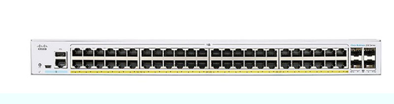  Thiết bị chuyển mạch CISCO CBS250 48-port GE POE+ 370W 4x1G SFP