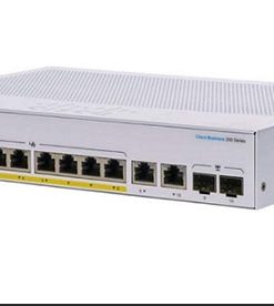 Thiết bị chuyển mạch CISCO CBS250 8-port POE+ 67W 2x1G SFP/COPPER