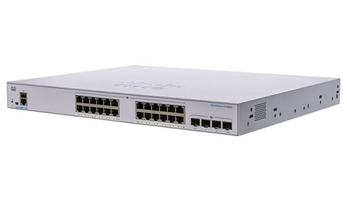 Thiết bị chuyển mạch CISCO CBS250 Smart 24-port GE 4x10G SFP