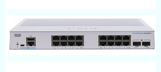 Thiết bị chuyển mạch CISCO CBS35 16-port GE Ext PS 2x1G SFP