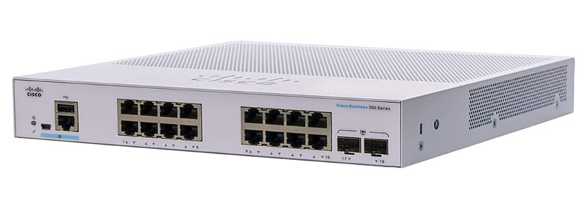 Thiết bị chuyển mạch CISCO CBS35 16-port GE Ext PS 2x1G SFP