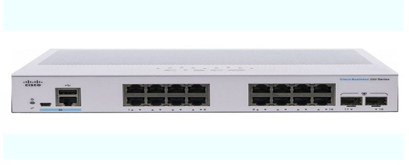 Thiết bị chuyển mạch CBS350 16-port GE POE+ 120W 2x1G SFP