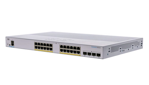 Thiết bị chuyển mạch CISCO CBS350 24-port GE POE+ 195W 4x1G SFP