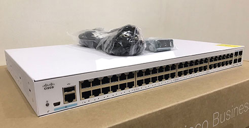 Thiết bị chuyển mạch CISCO CBS350 48-port GE 4x1G SFP