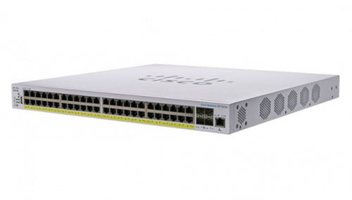 Thiết bị chuyển mạch CISCO CBS350 48-port GE POE+ 370W 4x10G SFP+