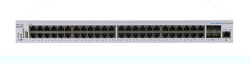 Thiết bị chuyển mạch CISCO CBS350 48-port GE POE+ 370W 4x1G SFP