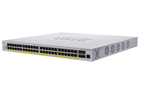 Thiết bị chuyển mạch CISCO CBS350 48-port GE POE+ 740W 4x10G SFP+