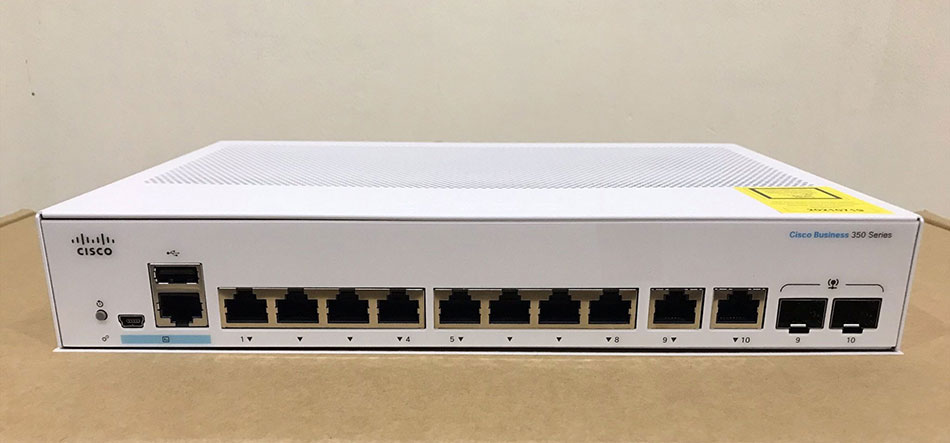 Thiết bị chuyển mạch CISCO CBS350 8-port GE 2x1G SFP