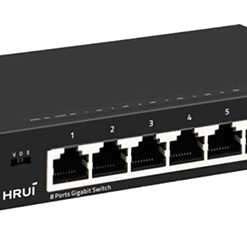 Switch 8-port Gigabit Ethernet Poe PN: HR-SWG1080