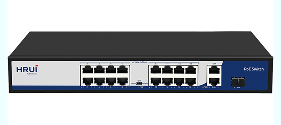 Switch PoE 16-port HR901-AFG-162S-300