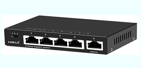 Switch PoE 5-port PN: HR-SW0050