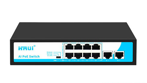 Switch HRUI POE 8 cổng PN: HR900-AF-82GN