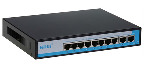 Switch POE 8-port HRUI PN: HR901-AFG-82N