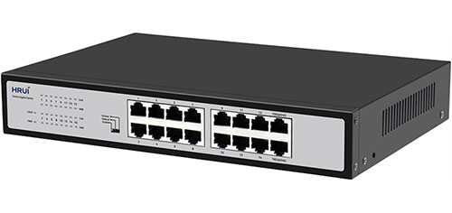 Switch PoE Ethernet 16-port PN: HR-SWG10160D